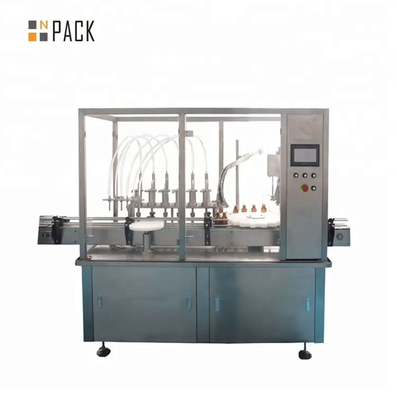 Automatic High Viscous Liquid Dropper Bottle Filling Machine