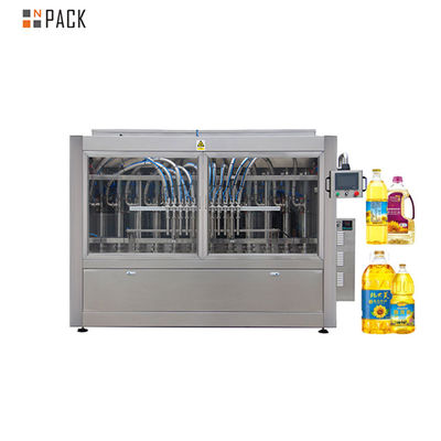 PLC Berbasis Motor Servo 304/316 Baja Tahan Karat Otomatis + Mesin Pengisian Oli Kontrol Layar Sentuh