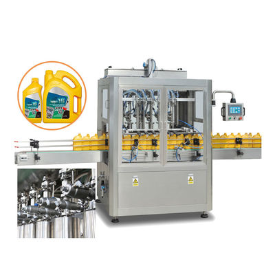 Otomatis Kecepatan Tinggi Servo Motor Piston Pump 5 galon Botol Mesin Pengisian Untuk Minyak Mesin