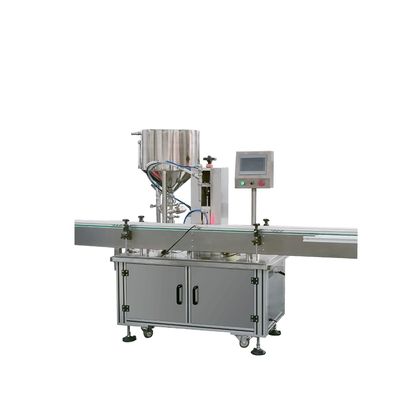 Servo Single Head Piston Filler Untuk Kaca Jar Cream Kosmetik Pasta Sauce Dressing