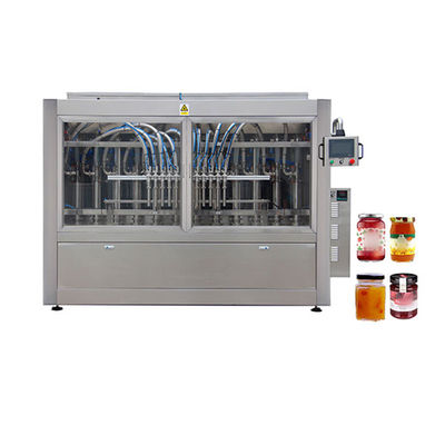 Servo Motor Driver Stainless Steel 50g Jam Jar Penuh Mesin Otomatis Peralatan Line