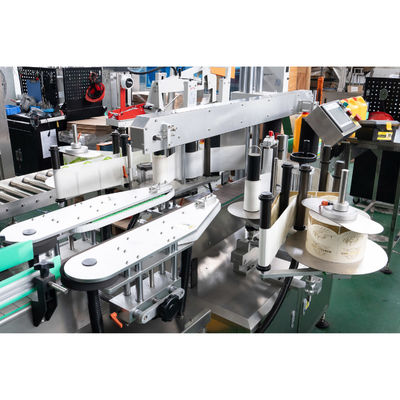 Npack Shanghai Bilateral Pneumatic Labeling Machine untuk Front Back Two Sides Labeling