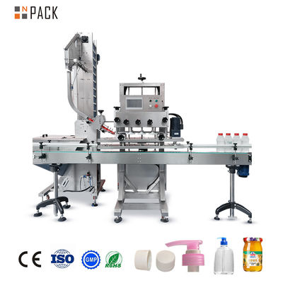 High Speed Otomatis Shampoo Capper Pompa Cap Capping Mesin Untuk Botol Plastik