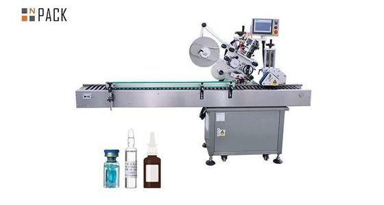 Mesin Pelabelan Ampul Vial Automatic Horizontal Untuk Produk Farmasi Kontainer