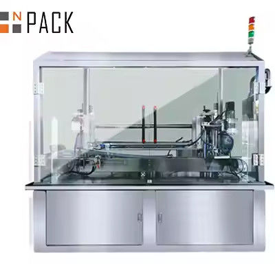 Mesin cuci botol berkecepatan tinggi Struktur linier dan Pneumatic Lifting